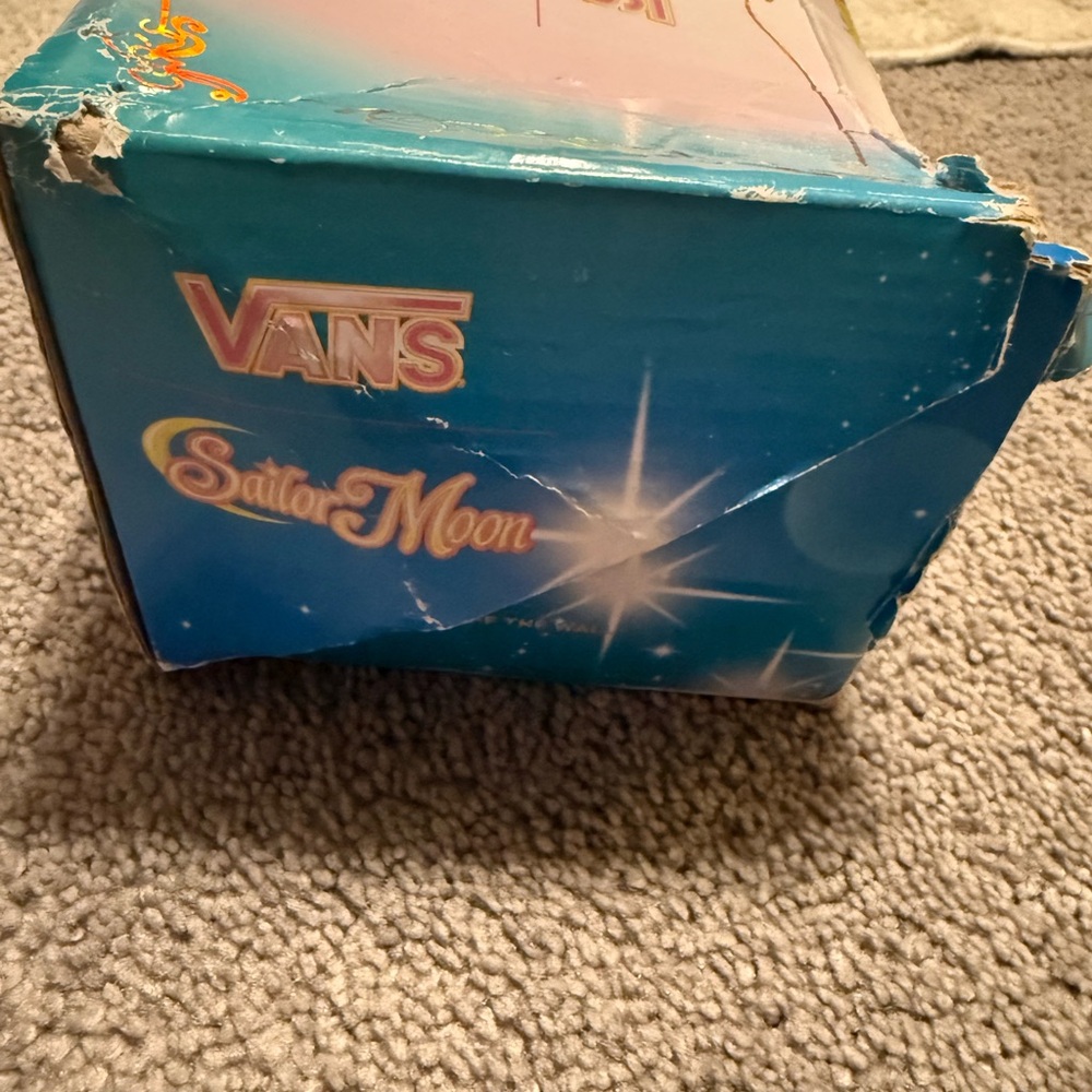 Authentic Pretty Guardians Sailor Moon vans collab. Size 13 little kids. - Picture 11 of 11